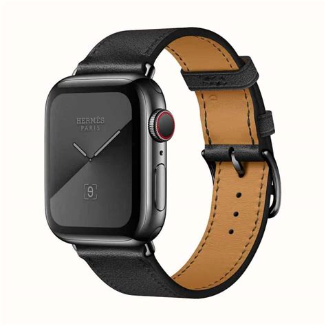 hermes apple watch strap black|hermes apple watch strap 40mm.